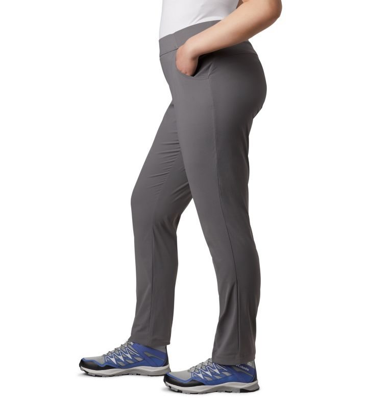 Women's Columbia Anytime Casual Pull On Pants Grey | Plus Size CA-RA350